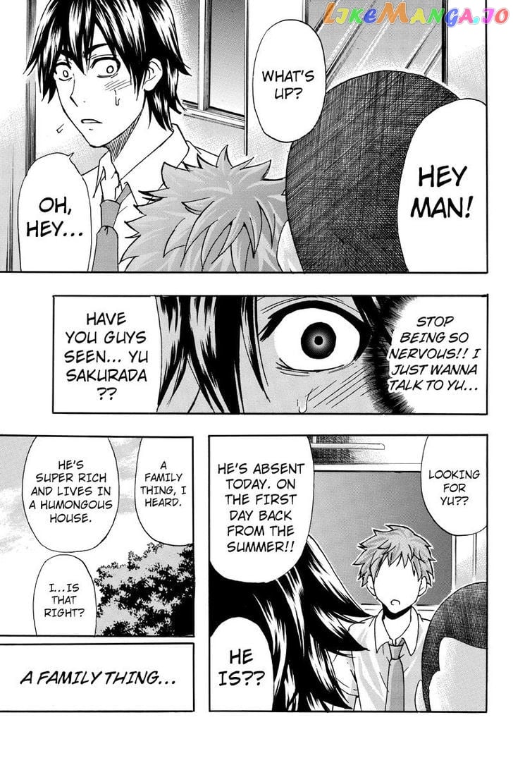 Yugawara-kun wa Ooyamada Danshi Koukou de Moteru Houhou o Kangaeteita ga chapter 45 - page 9