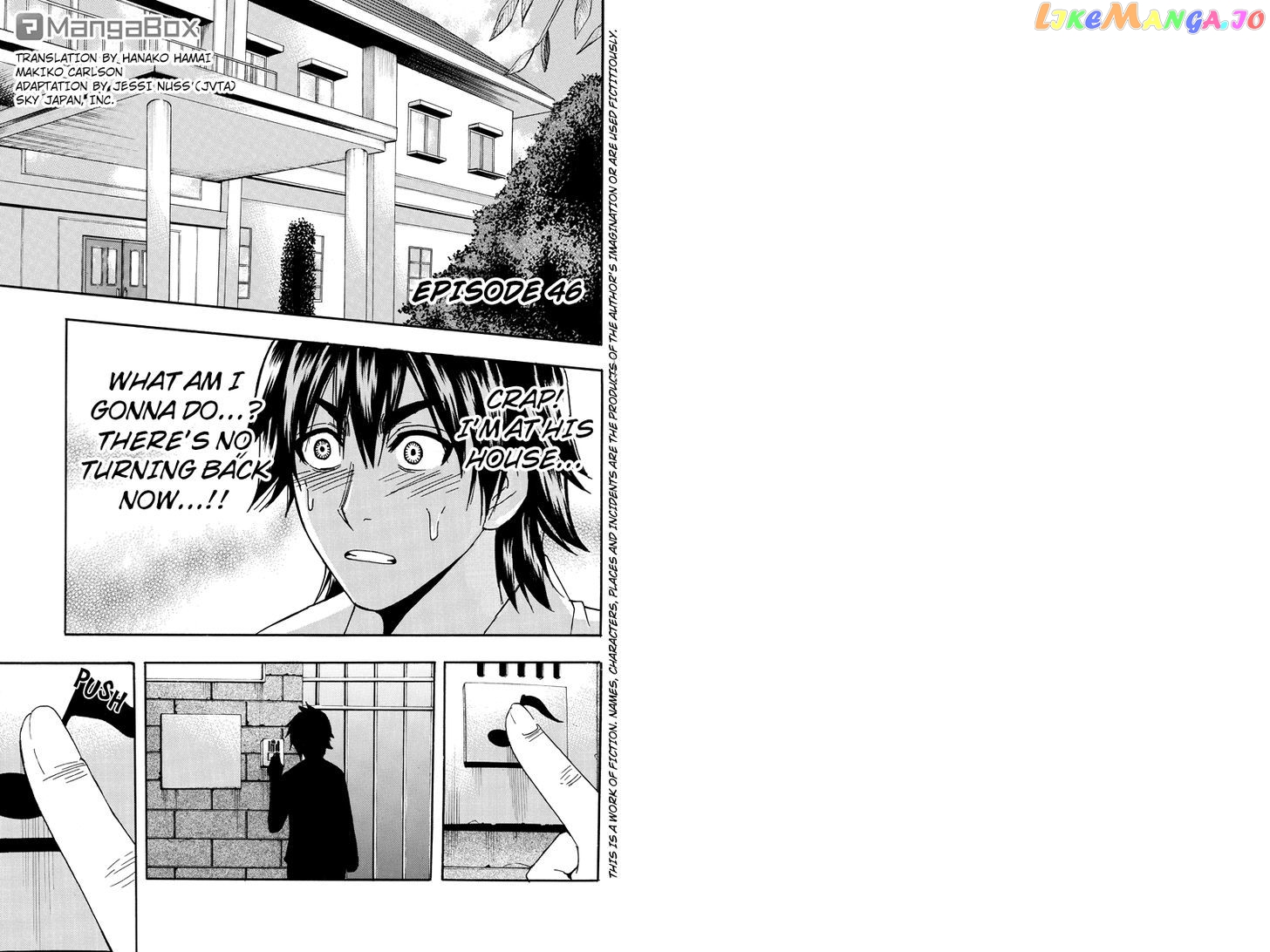 Yugawara-kun wa Ooyamada Danshi Koukou de Moteru Houhou o Kangaeteita ga chapter 46 - page 1