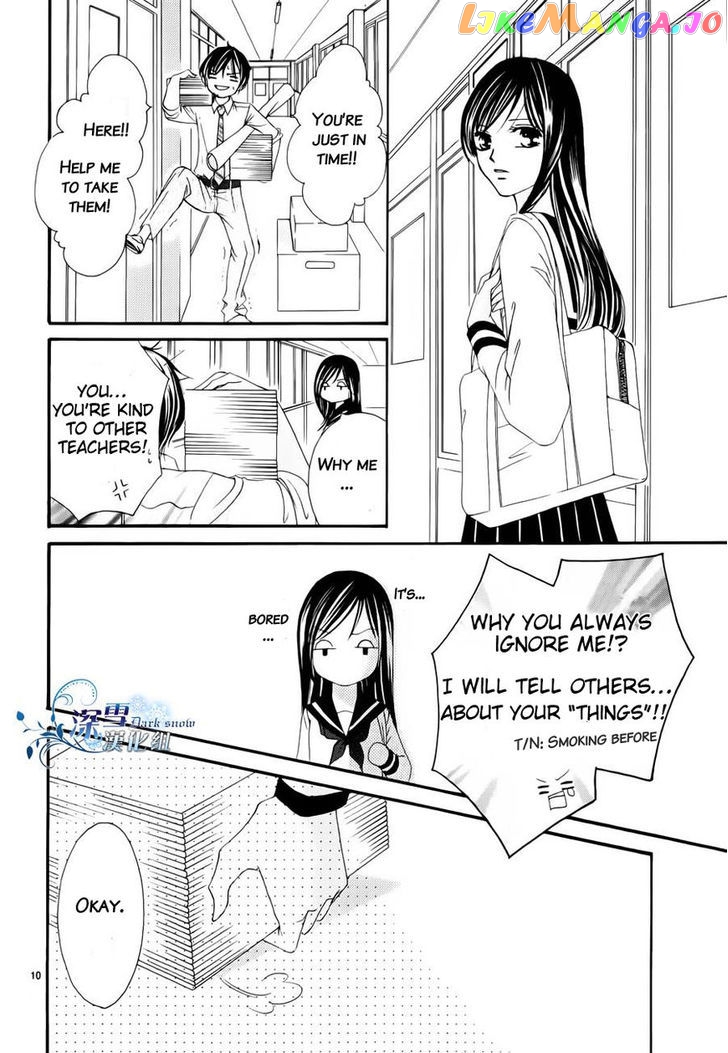 Hatsukoi Wa Marude Yaiba No You Ni chapter 3.5 - page 10