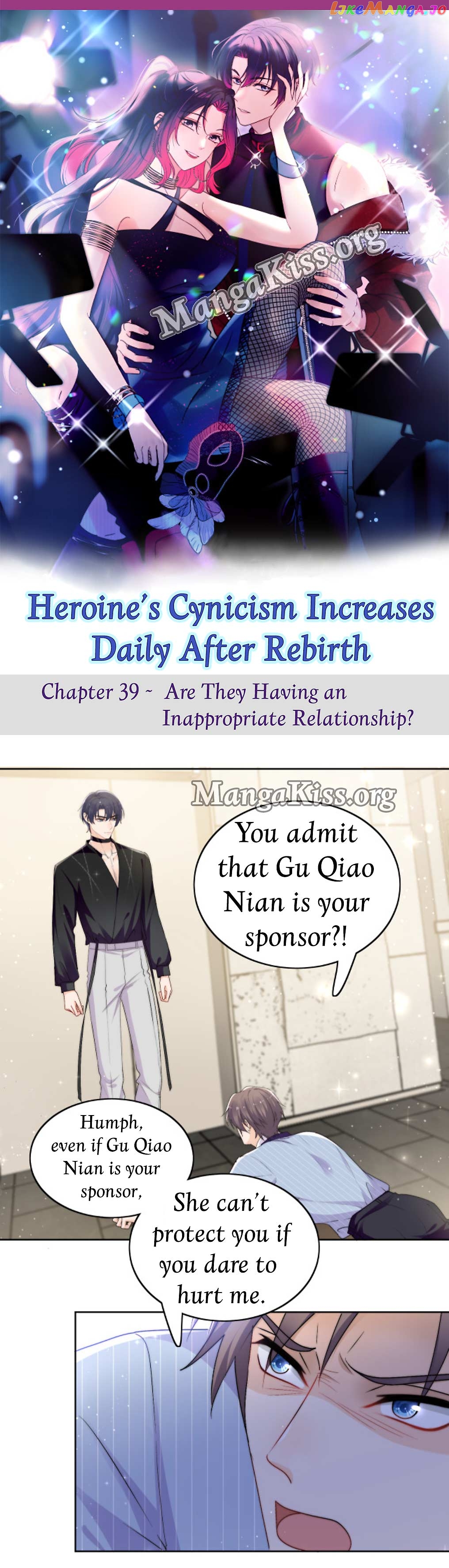 Heroine’s Cynicism Increases Daily After Rebirth Chapter 39 - page 1