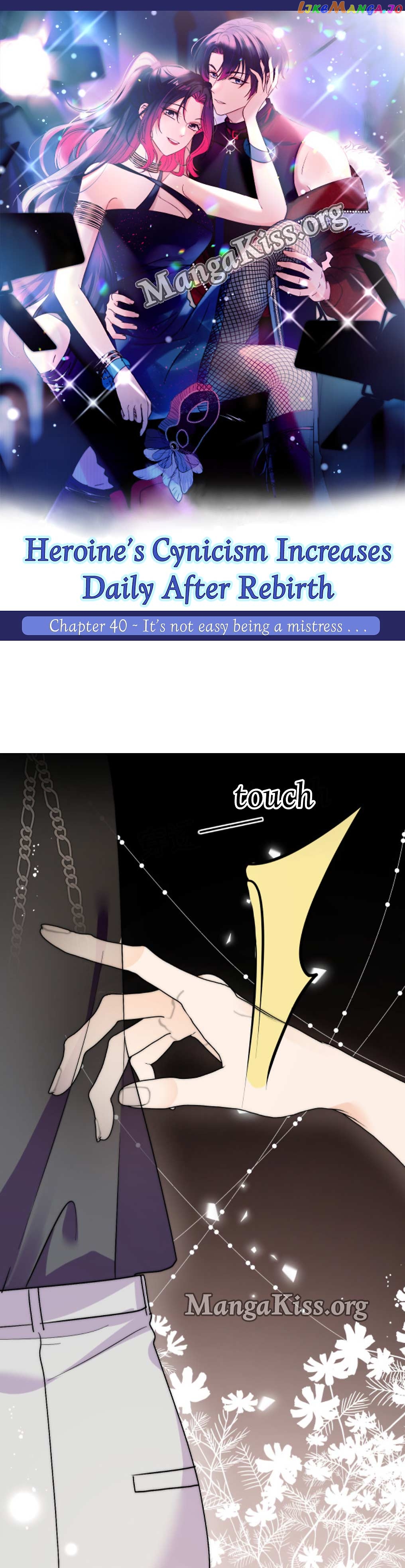 Heroine’s Cynicism Increases Daily After Rebirth Chapter 40 - page 1