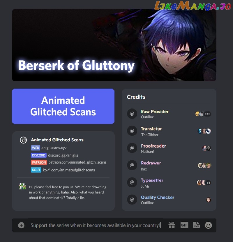 Berserk of Gluttony - Manhwa Chapter 29 - page 1