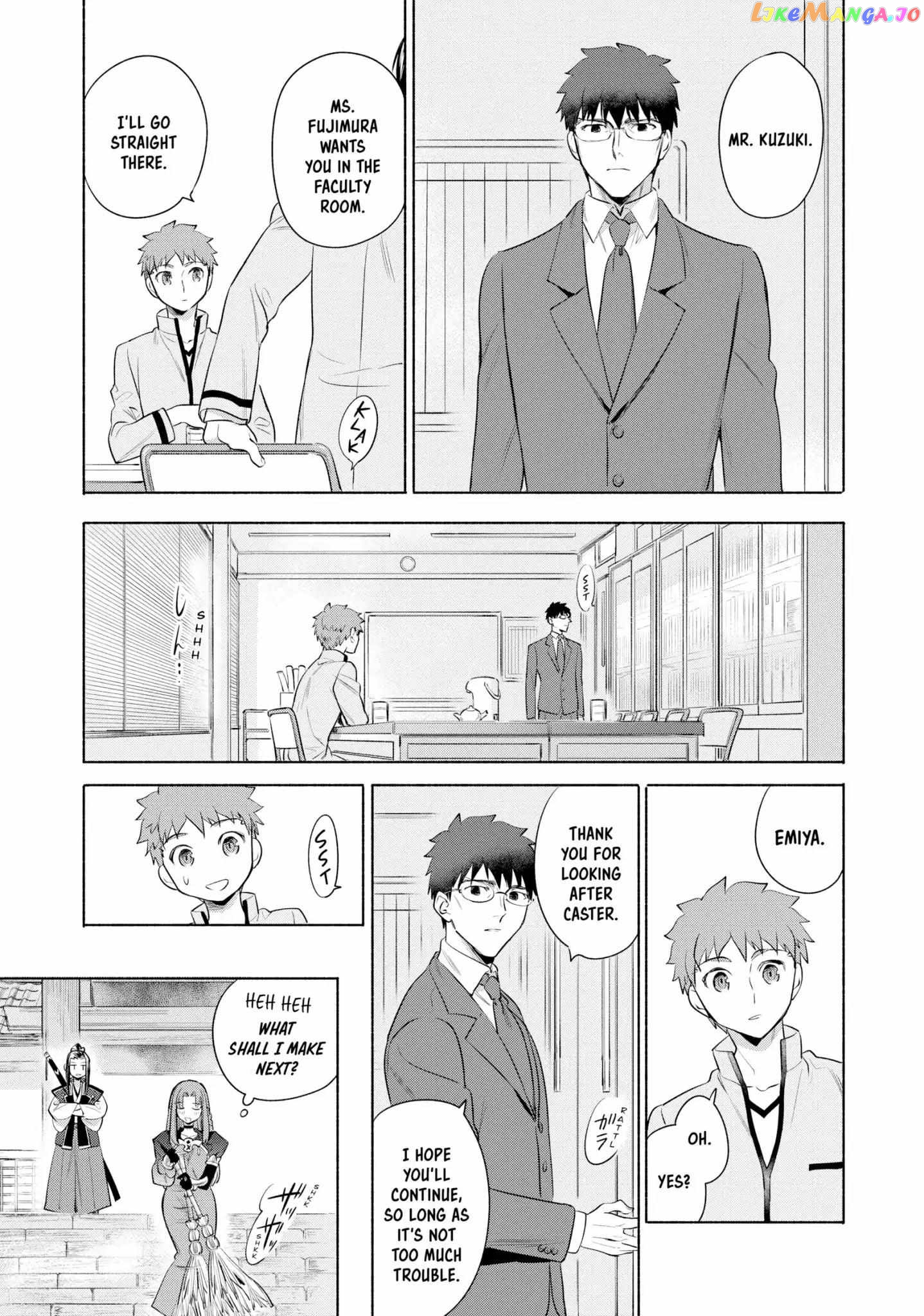 What's Cooking at the Emiya House Today? Chapter 18 - page 16