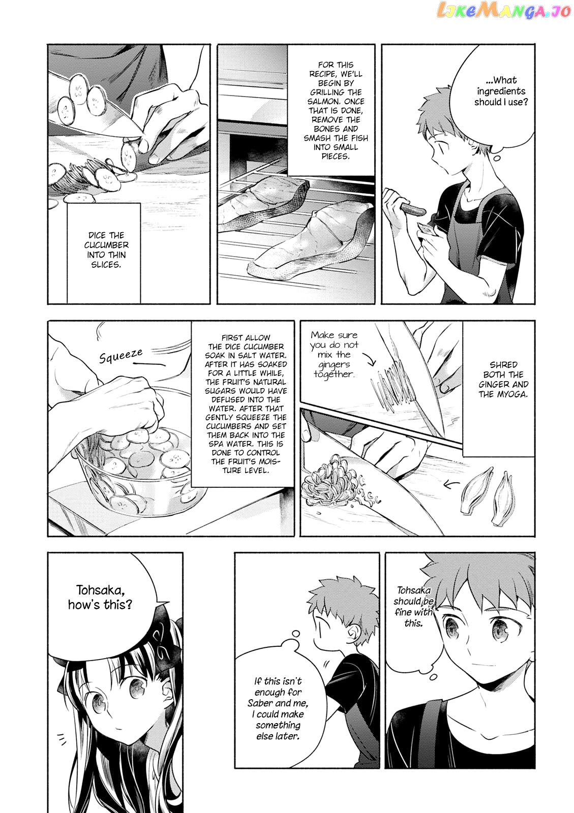 What's Cooking at the Emiya House Today? chapter 7 - page 8