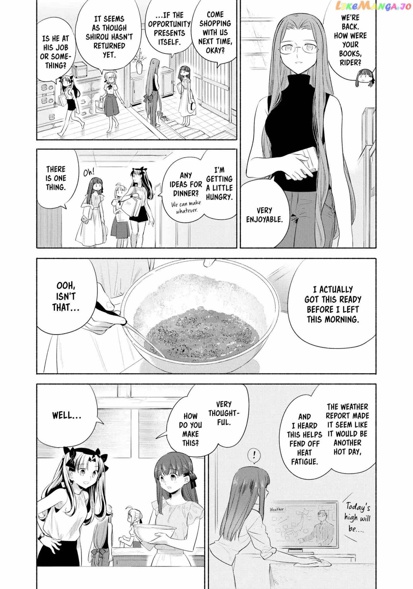 What's Cooking at the Emiya House Today? Chapter 24 - page 11