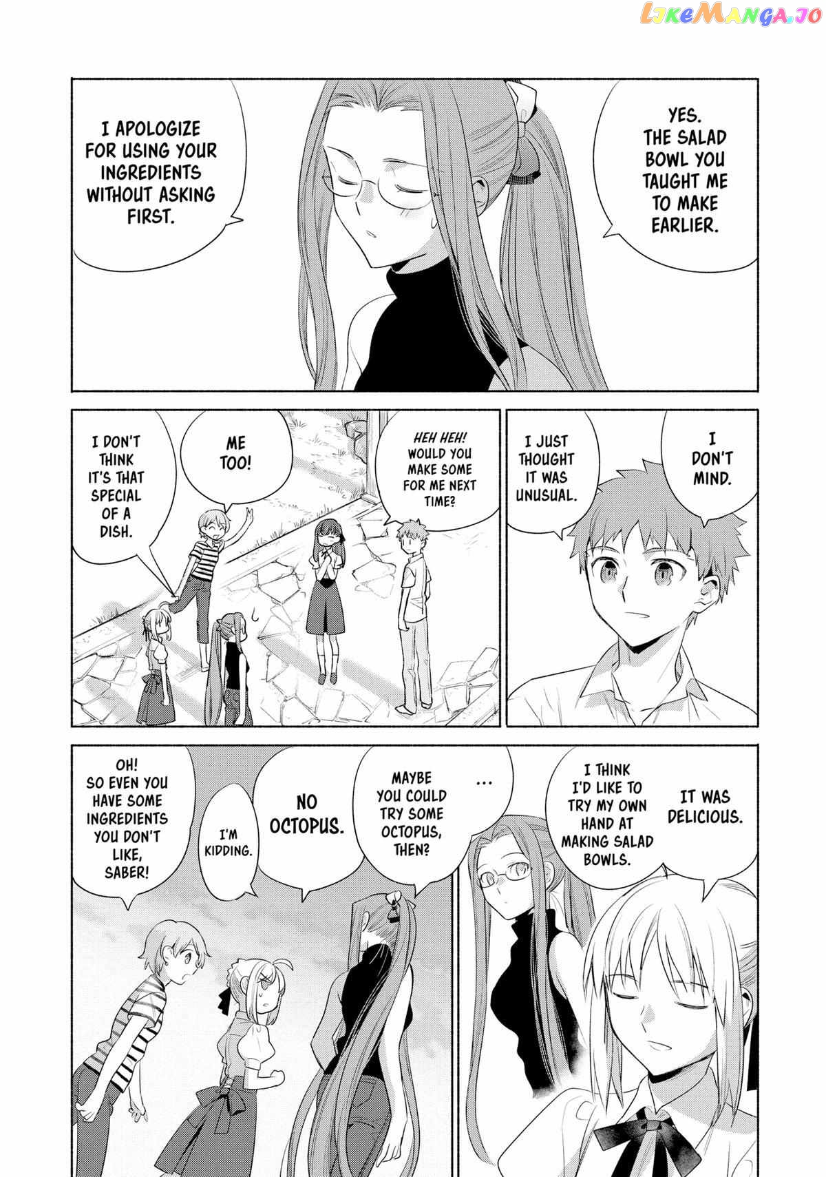 What's Cooking at the Emiya House Today? Chapter 25 - page 22