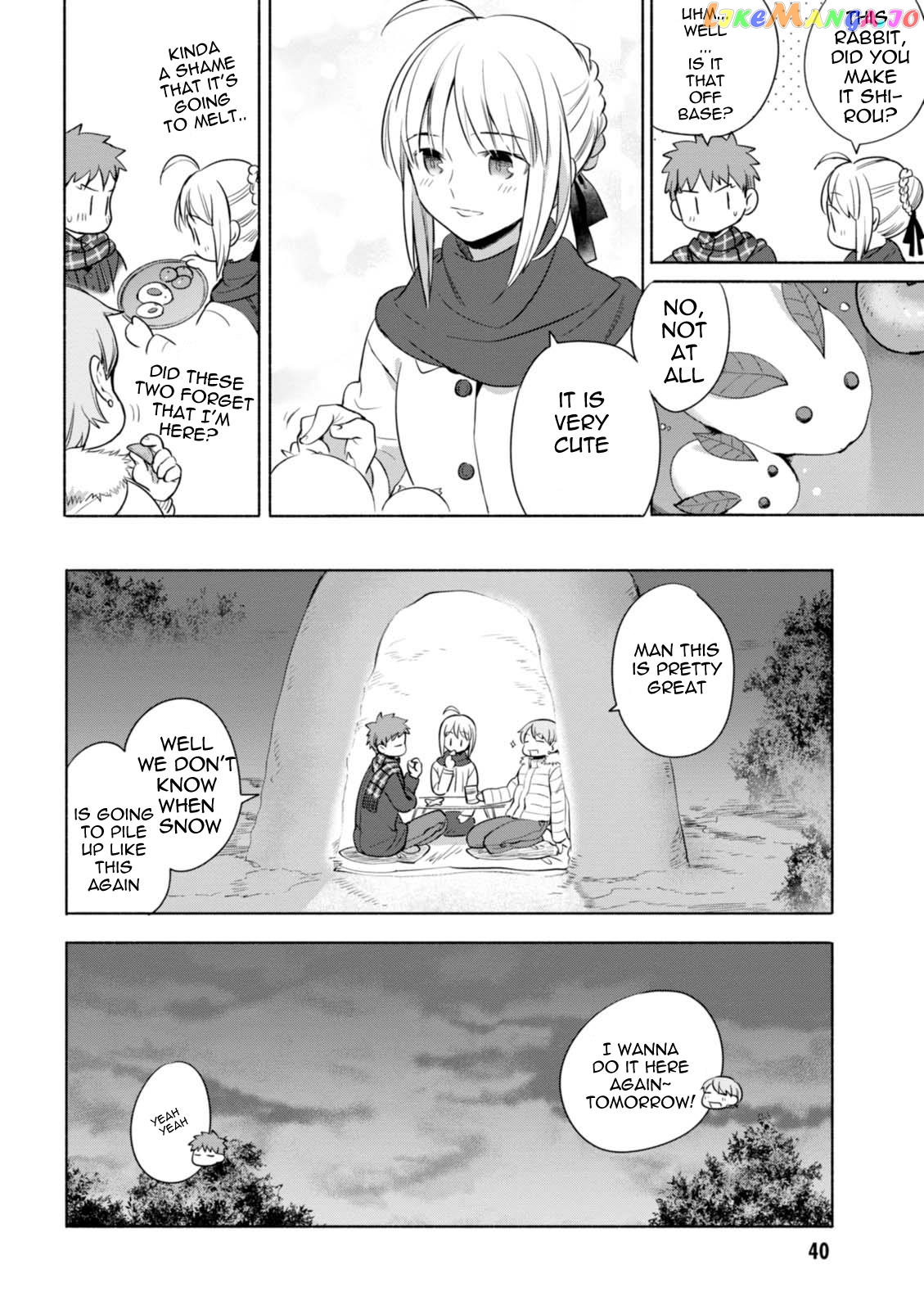 What's Cooking at the Emiya House Today? chapter 12 - page 12