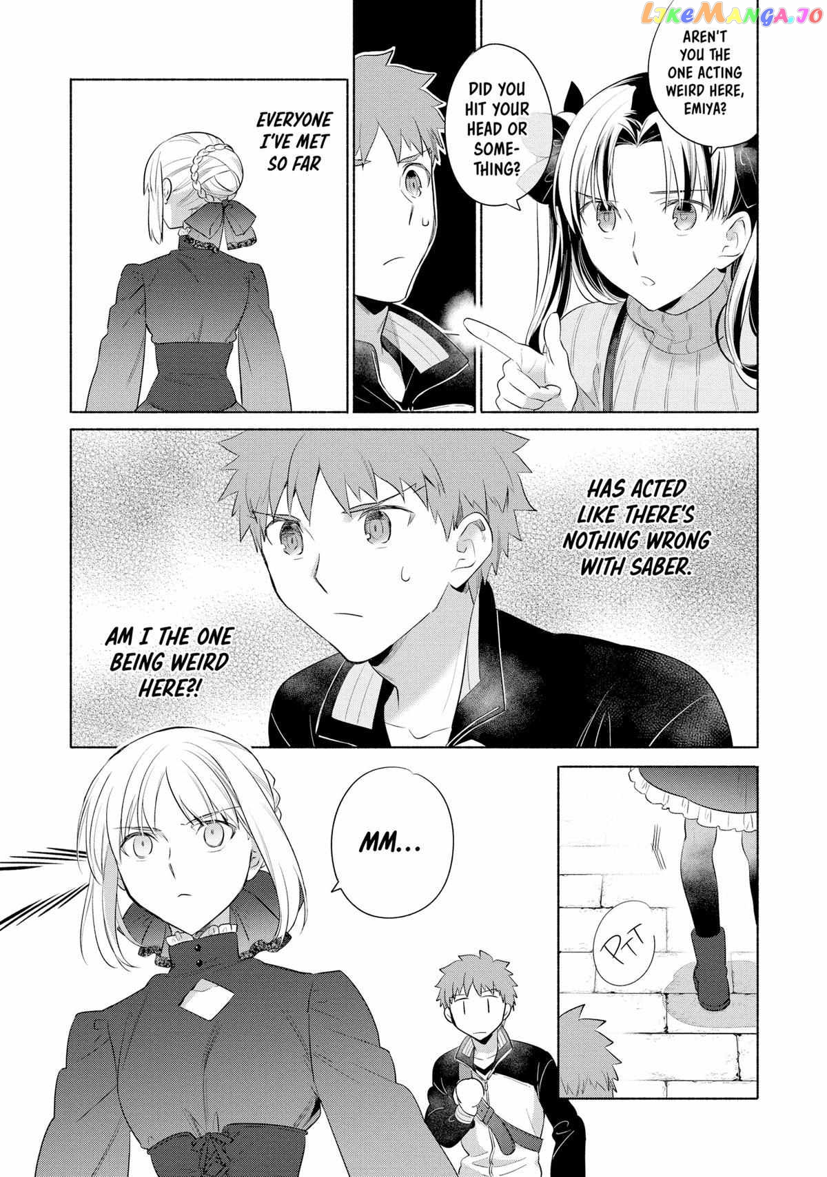 What's Cooking at the Emiya House Today? Chapter 30.5 - page 11
