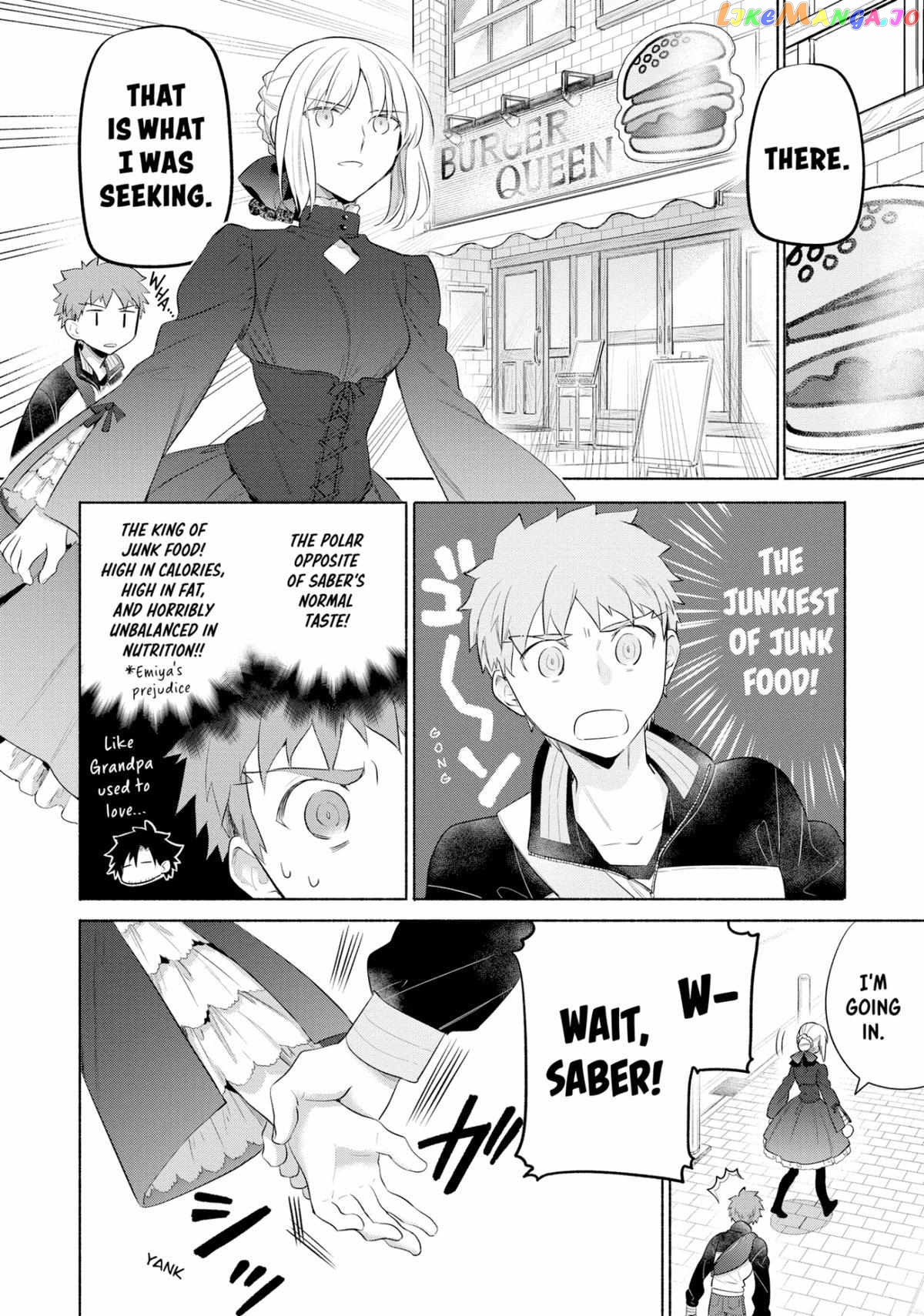 What's Cooking at the Emiya House Today? Chapter 30.5 - page 12