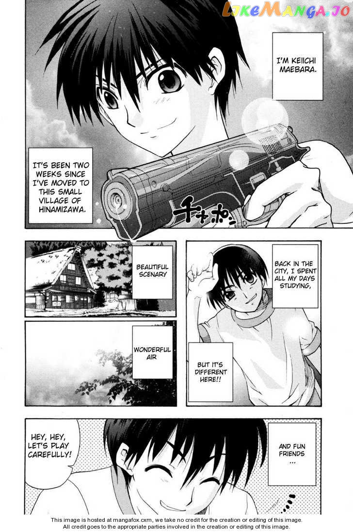 Higurashi no Naku Koro ni Kai - Tsumihoroboshihen Chapter 1 - page 11