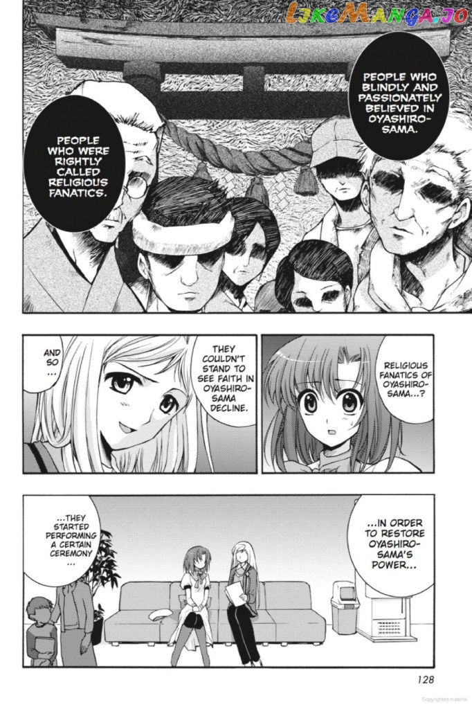 Higurashi no Naku Koro ni Kai - Tsumihoroboshihen Chapter 6 - page 8