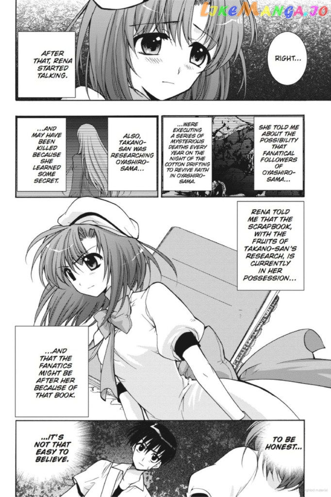 Higurashi no Naku Koro ni Kai - Tsumihoroboshihen Chapter 7 - page 26