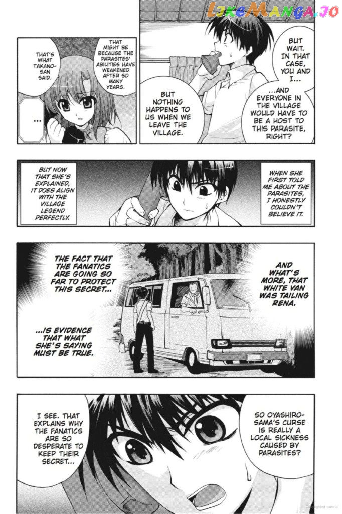 Higurashi no Naku Koro ni Kai - Tsumihoroboshihen Chapter 8 - page 10