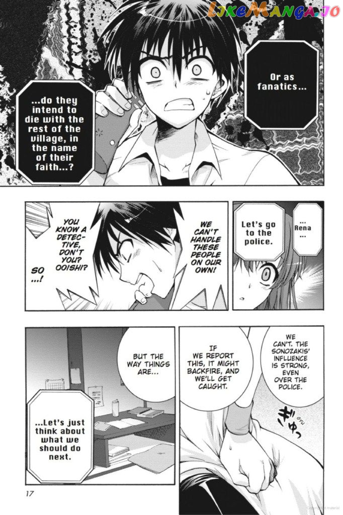 Higurashi no Naku Koro ni Kai - Tsumihoroboshihen Chapter 8 - page 16