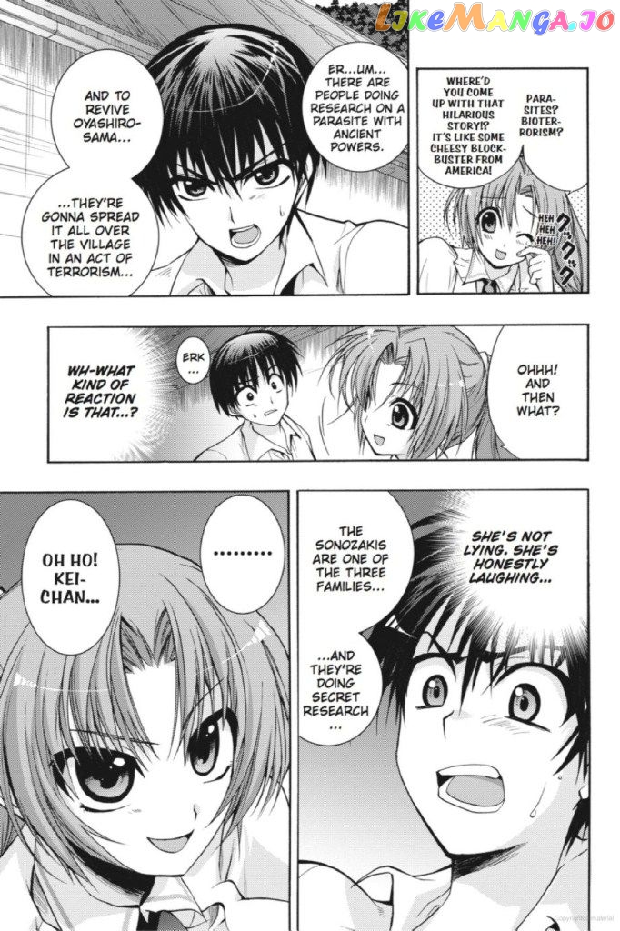 Higurashi no Naku Koro ni Kai - Tsumihoroboshihen Chapter 8 - page 30