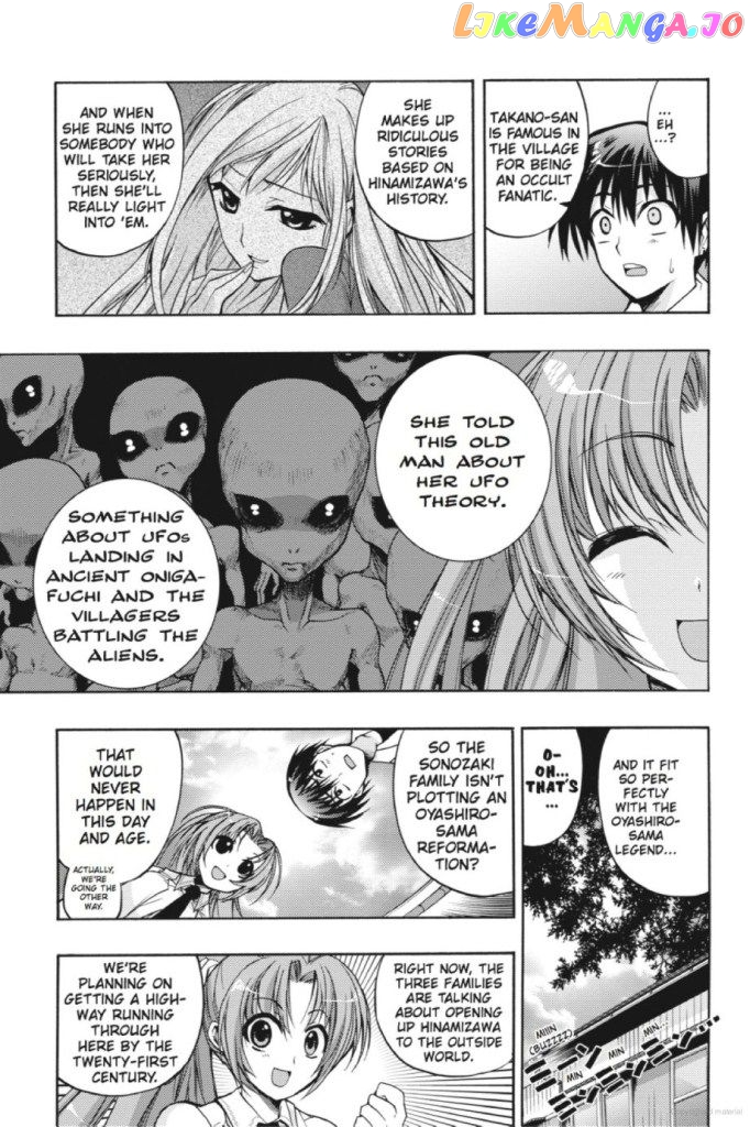Higurashi no Naku Koro ni Kai - Tsumihoroboshihen Chapter 8 - page 32