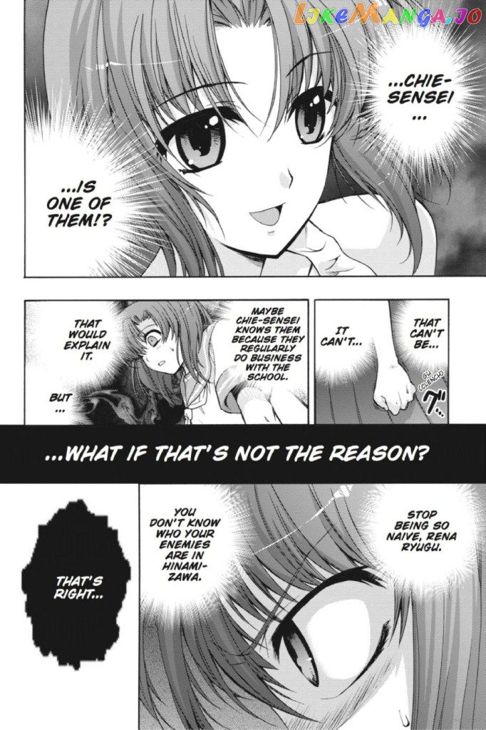Higurashi no Naku Koro ni Kai - Tsumihoroboshihen Chapter 8 - page 43