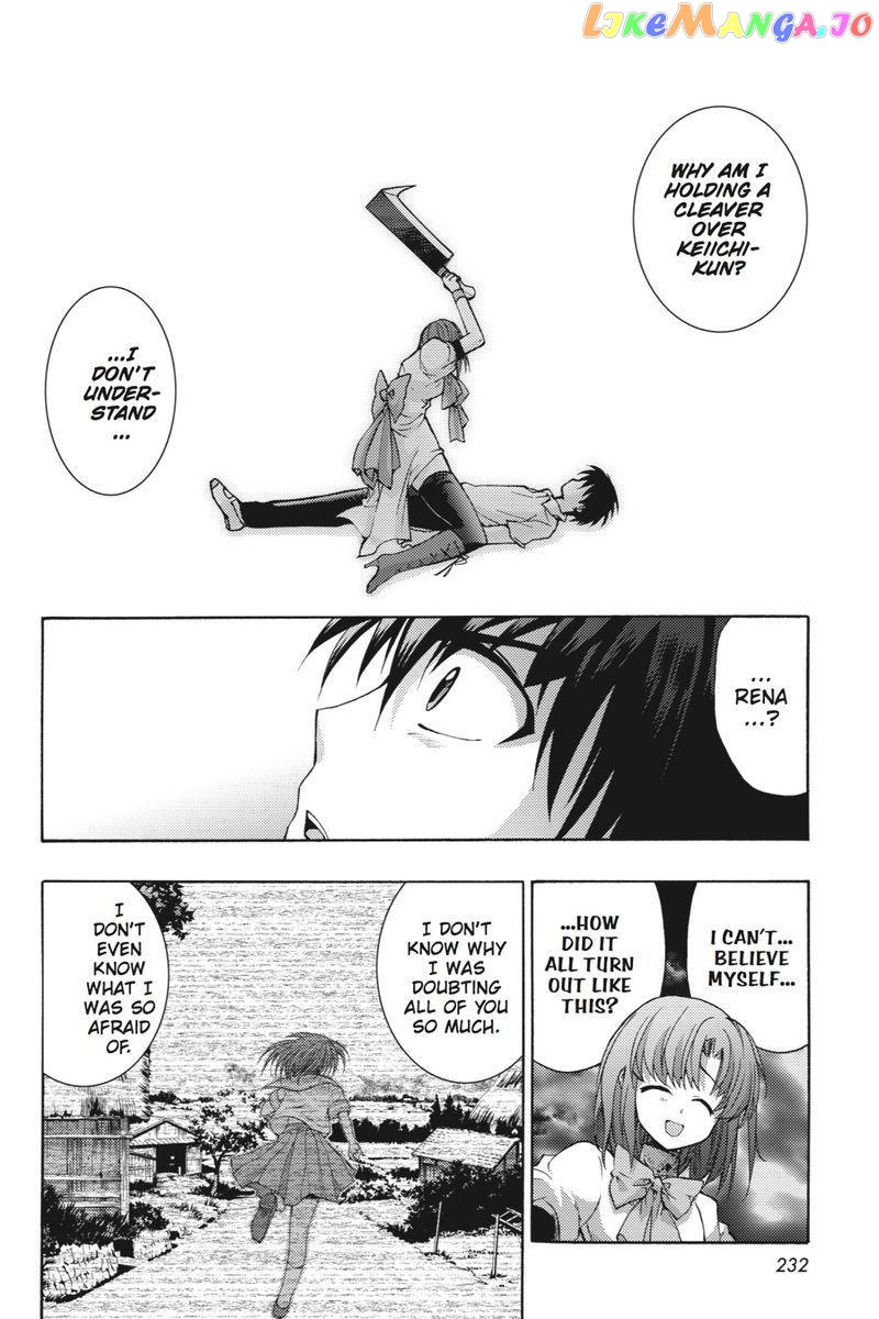 Higurashi no Naku Koro ni Kai - Tsumihoroboshihen Chapter 16 - page 41