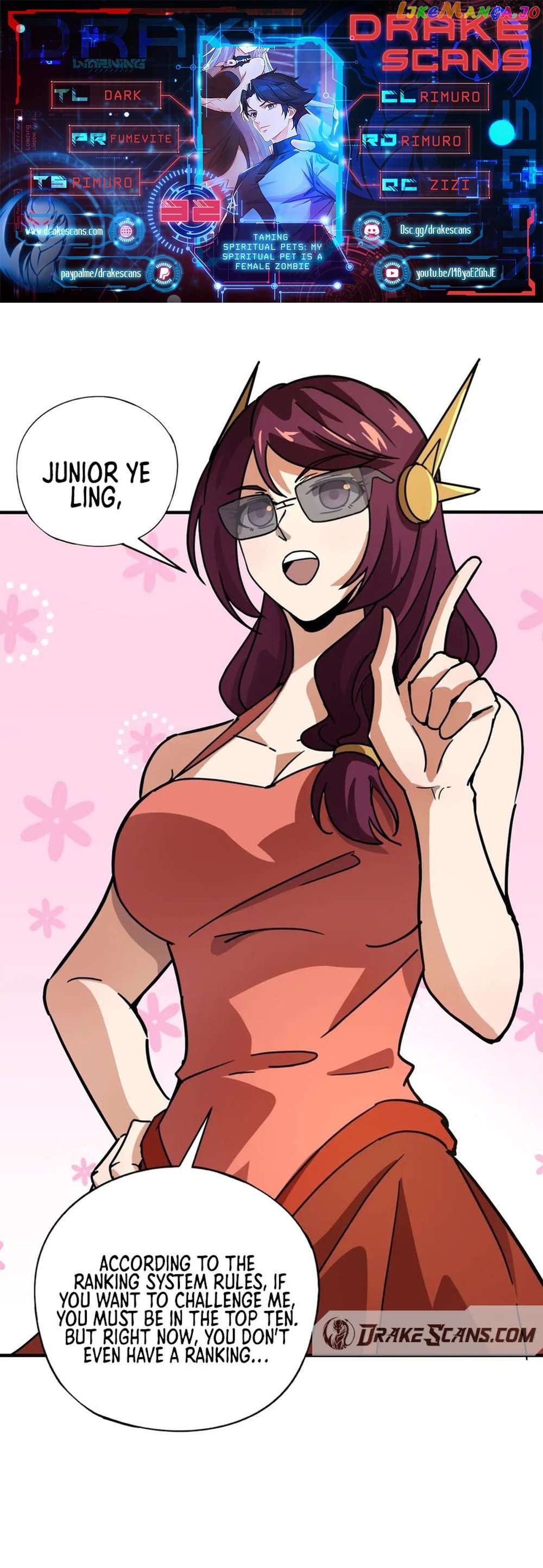 Taming Spiritual Pets: My Spiritual Pet is a Female Zombie Chapter 32 - page 1