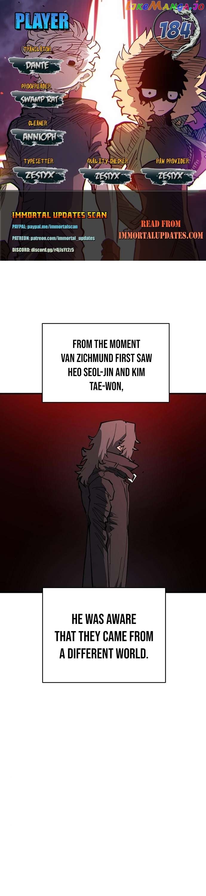 Player - Manhwa Chapter 184 - page 1