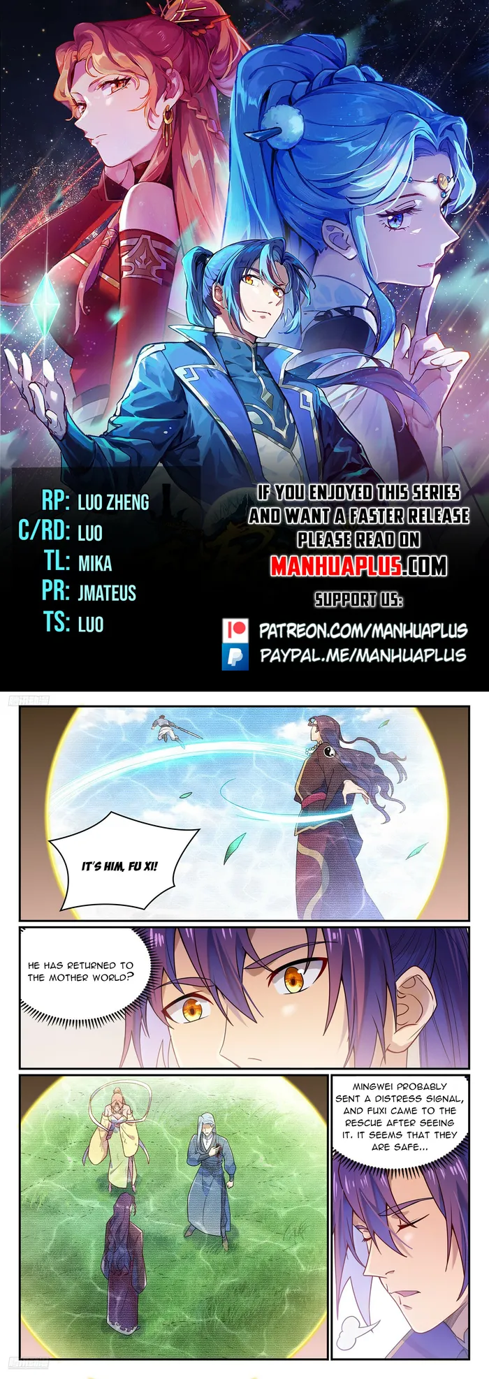 Apotheosis - Manhua Chapter 1139 - page 1