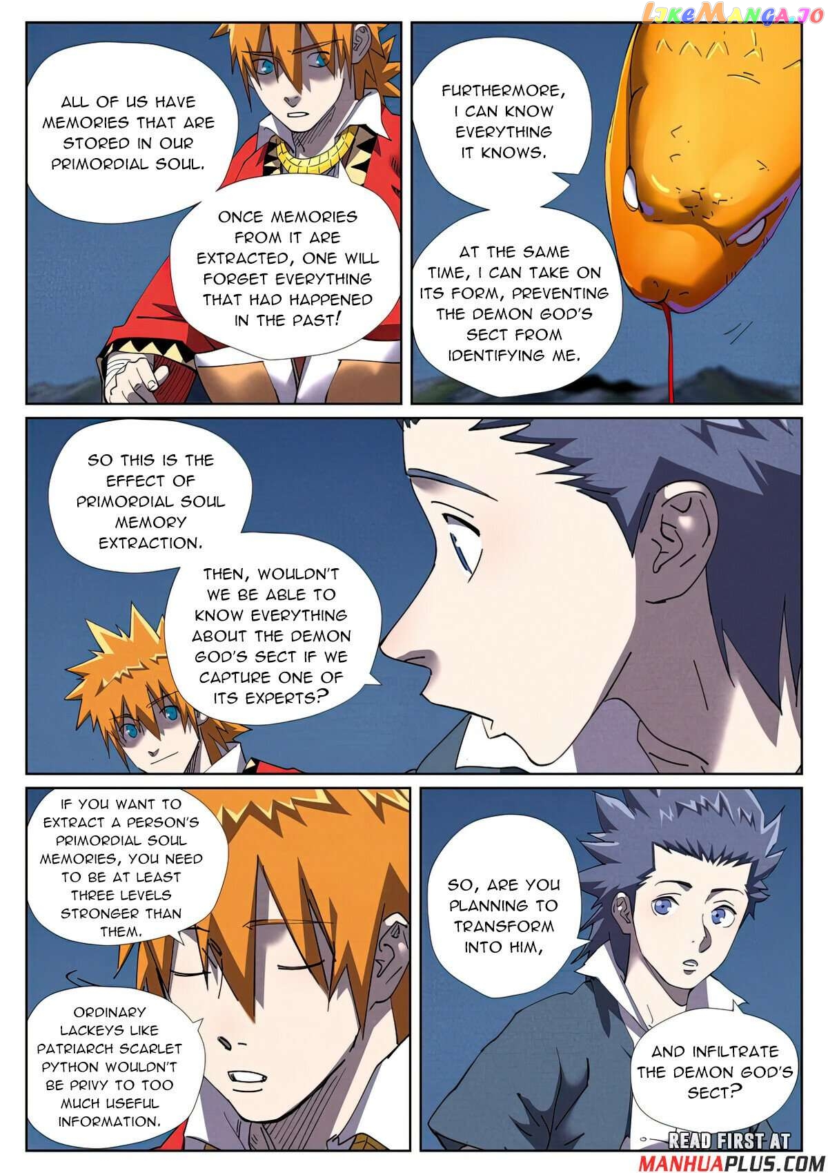 Tales of Demons and Gods Chapter 454.6 - page 4