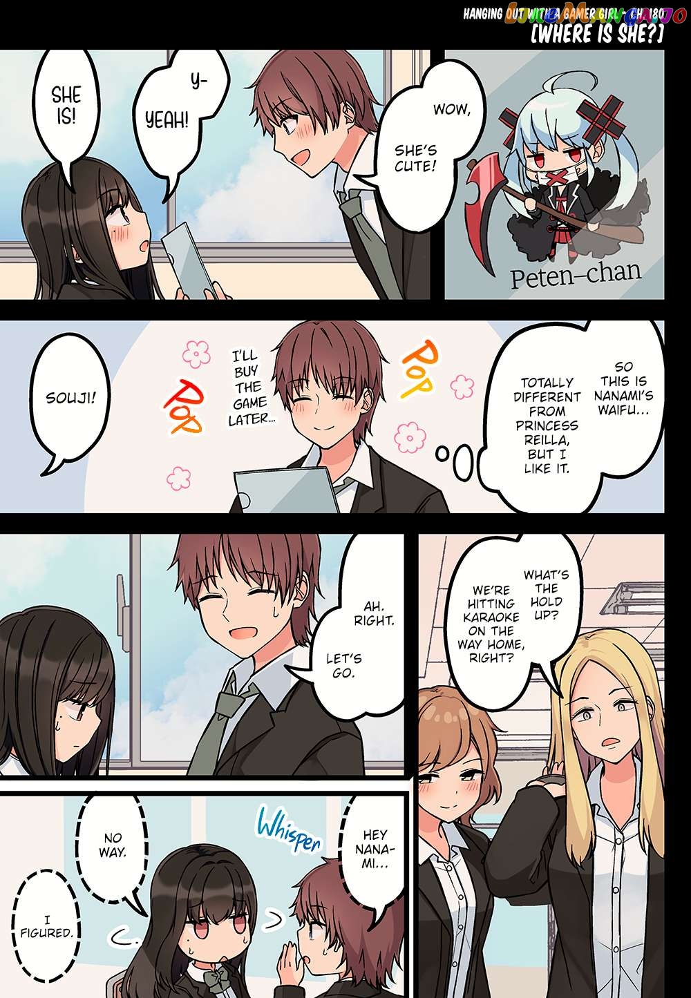 Hanging Out With a Gamer Girl Chapter 180 - page 1