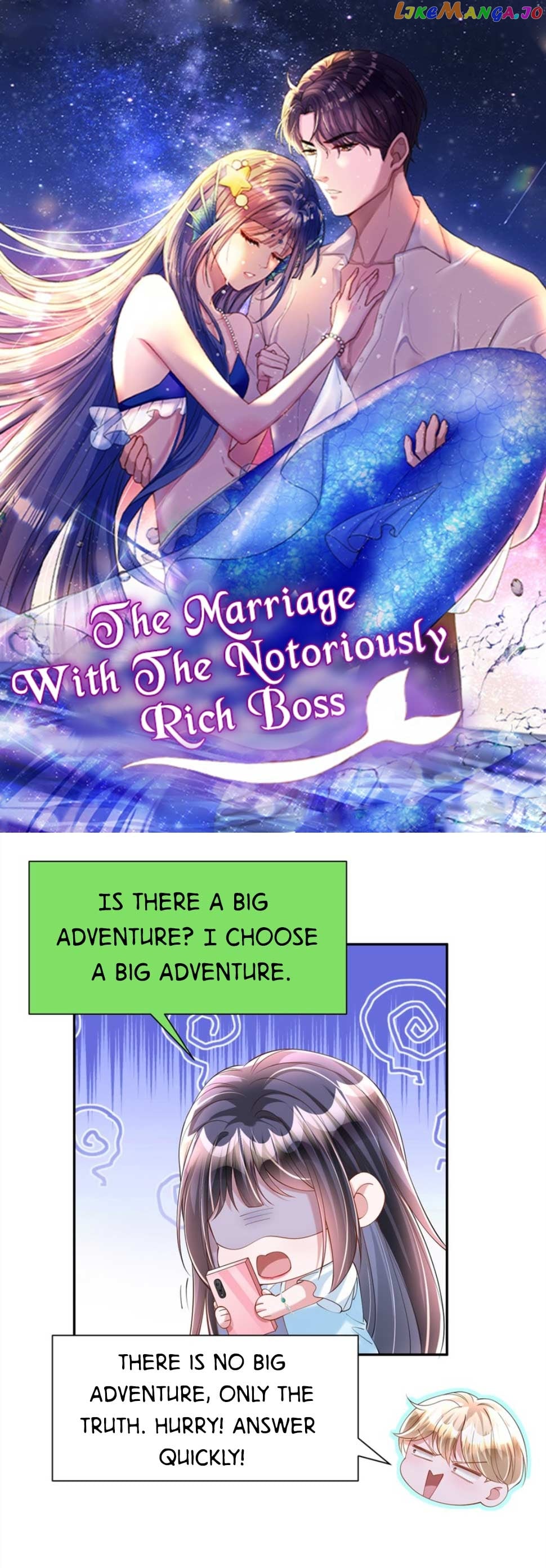 I Was Rocked to the World’s Richest Man in a Matchmaking Office Chapter 201 - page 1