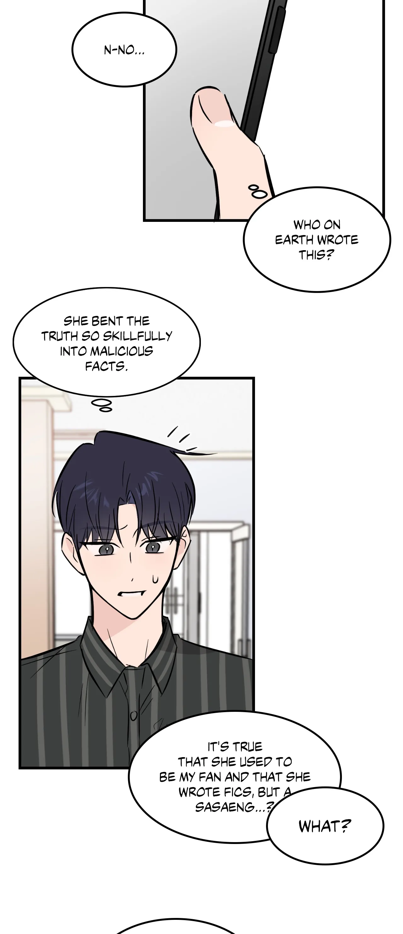 My Former Bias Can’t Find Out Chapter 35 - page 9