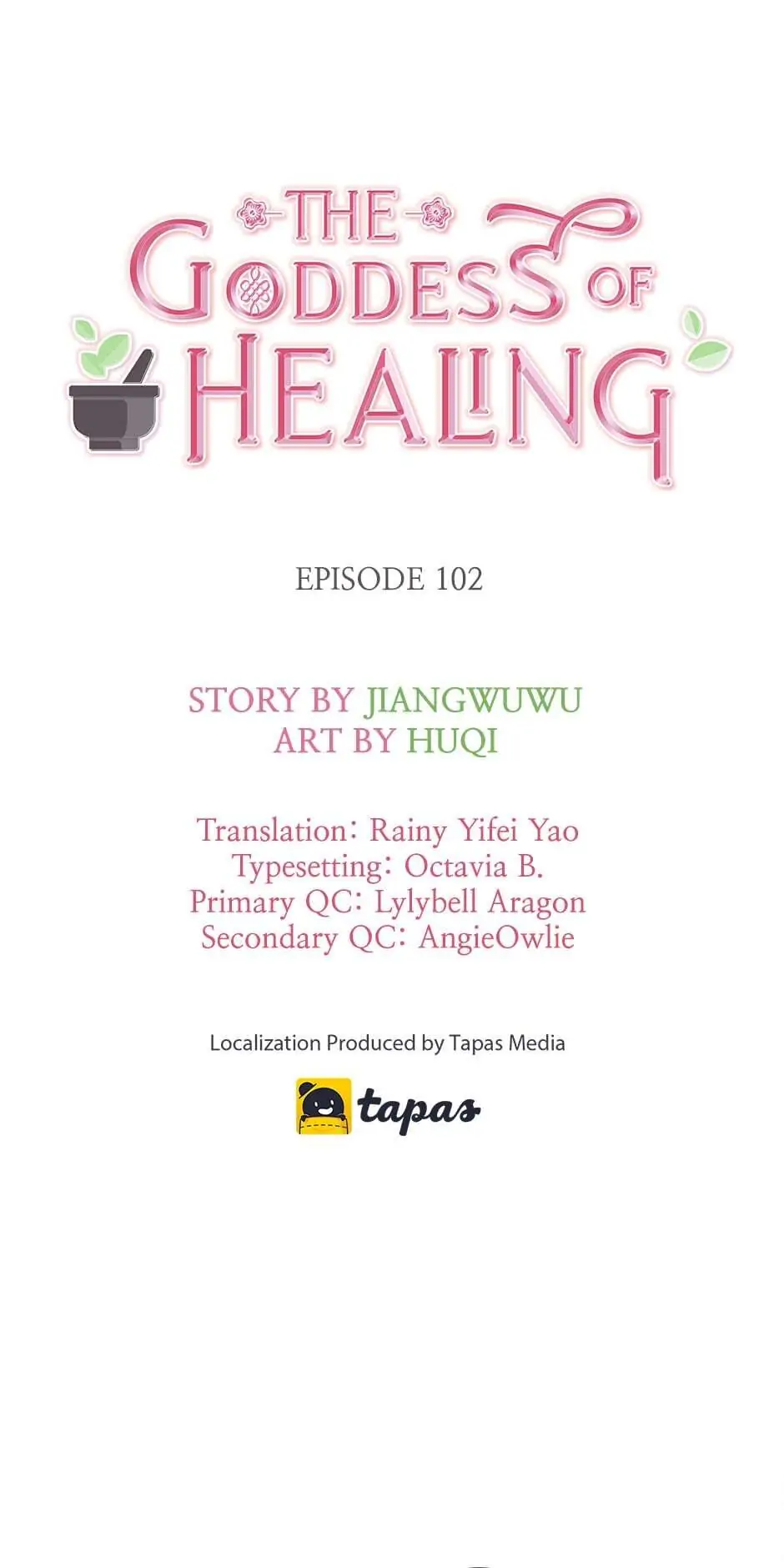 The Goddess of Healing Chapter 102 - page 1