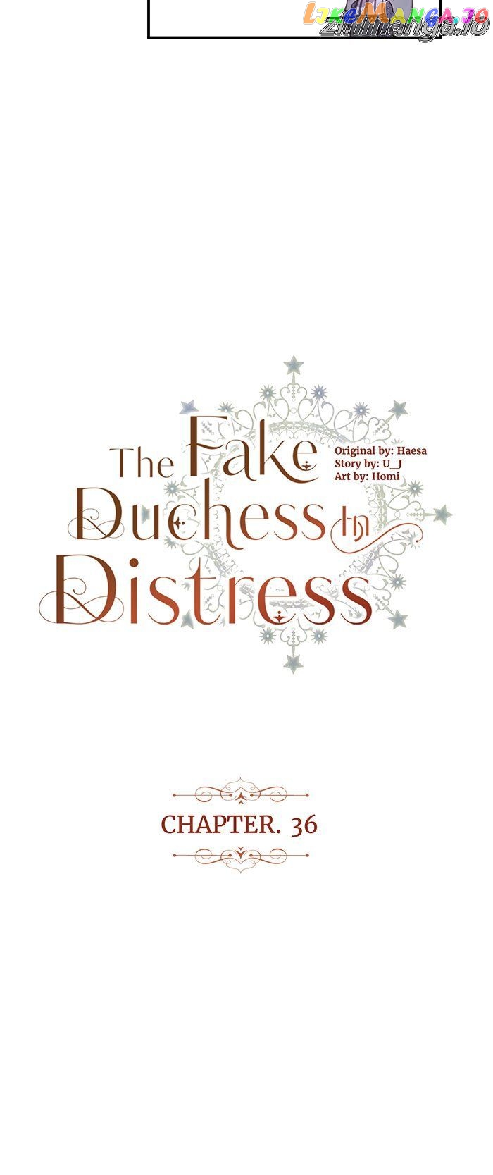 The Fake Duchess In Distresss Chapter 36 - page 6
