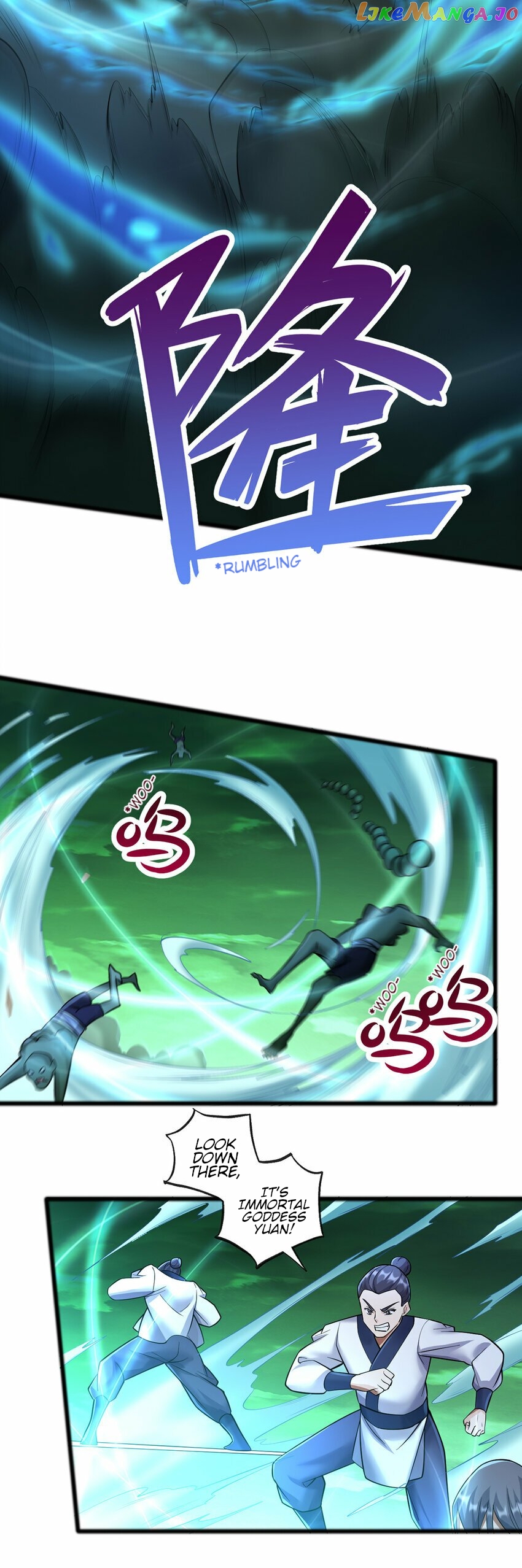 With A Sword Domain, I Can Become The Sword Saint Chapter 76 - page 26