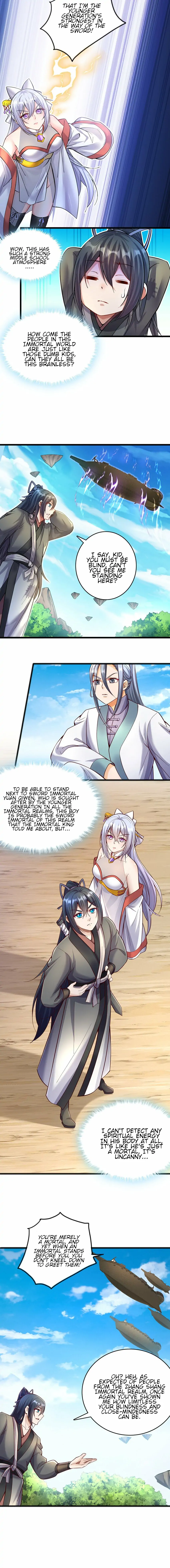 With A Sword Domain, I Can Become The Sword Saint Chapter 84 - page 8
