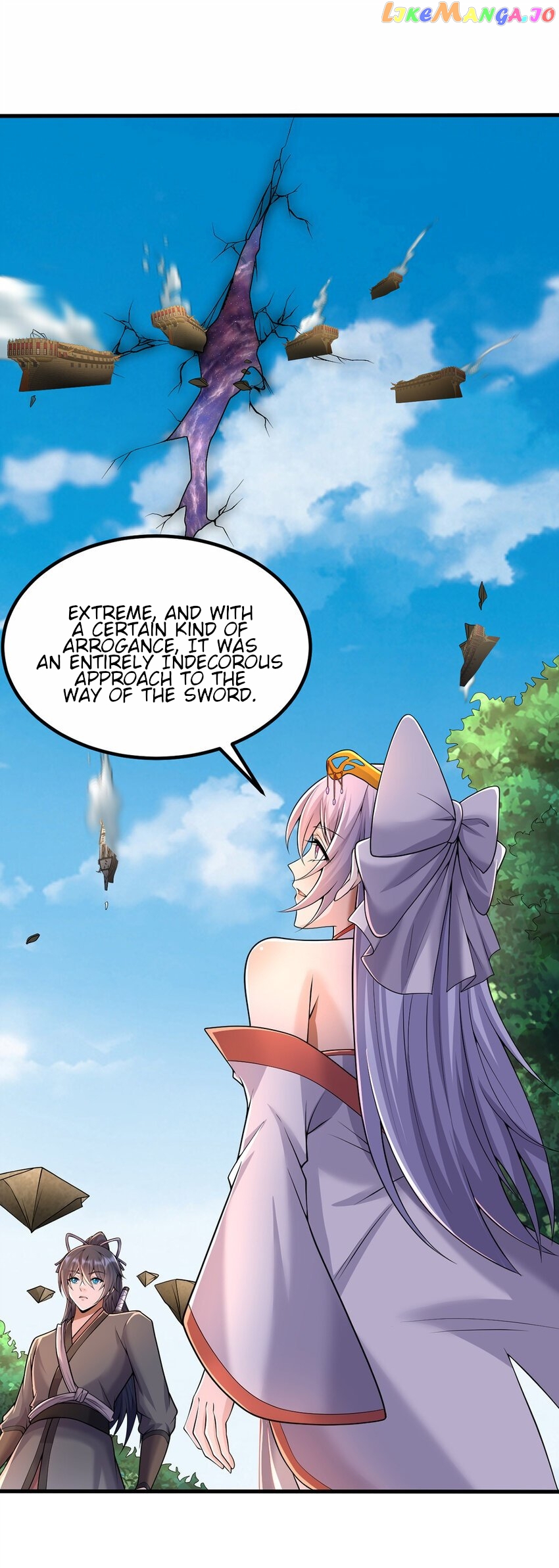 With A Sword Domain, I Can Become The Sword Saint Chapter 85 - page 9