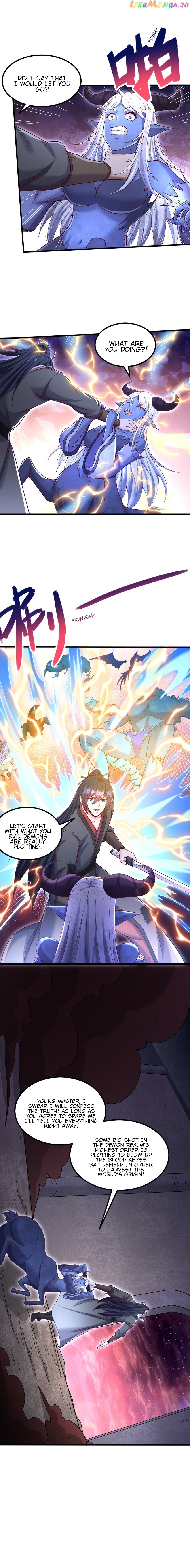 With A Sword Domain, I Can Become The Sword Saint Chapter 100 - page 5