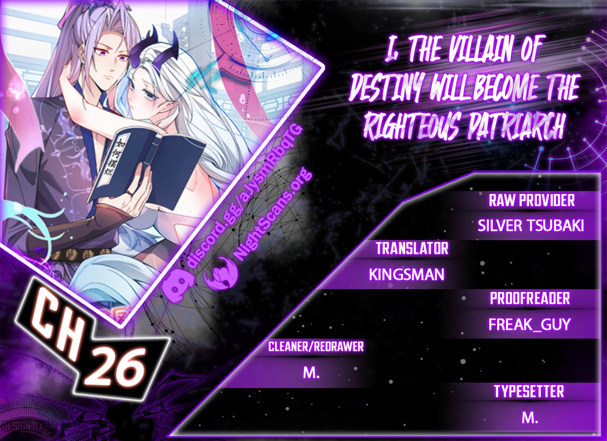 I, The Villain of Destiny Will Become the Righteous Patriarch Chapter 26 - page 1