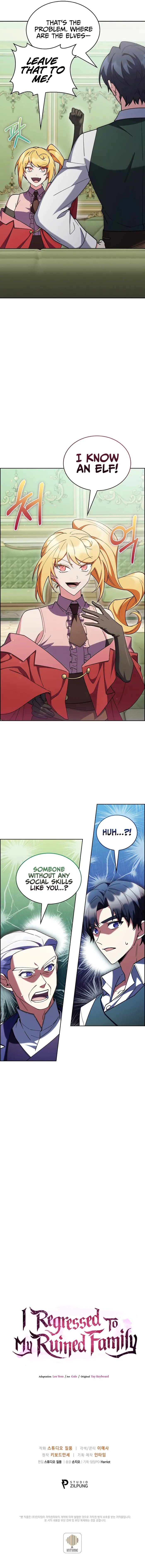 I Regressed to My Ruined Family Chapter 63 - page 10
