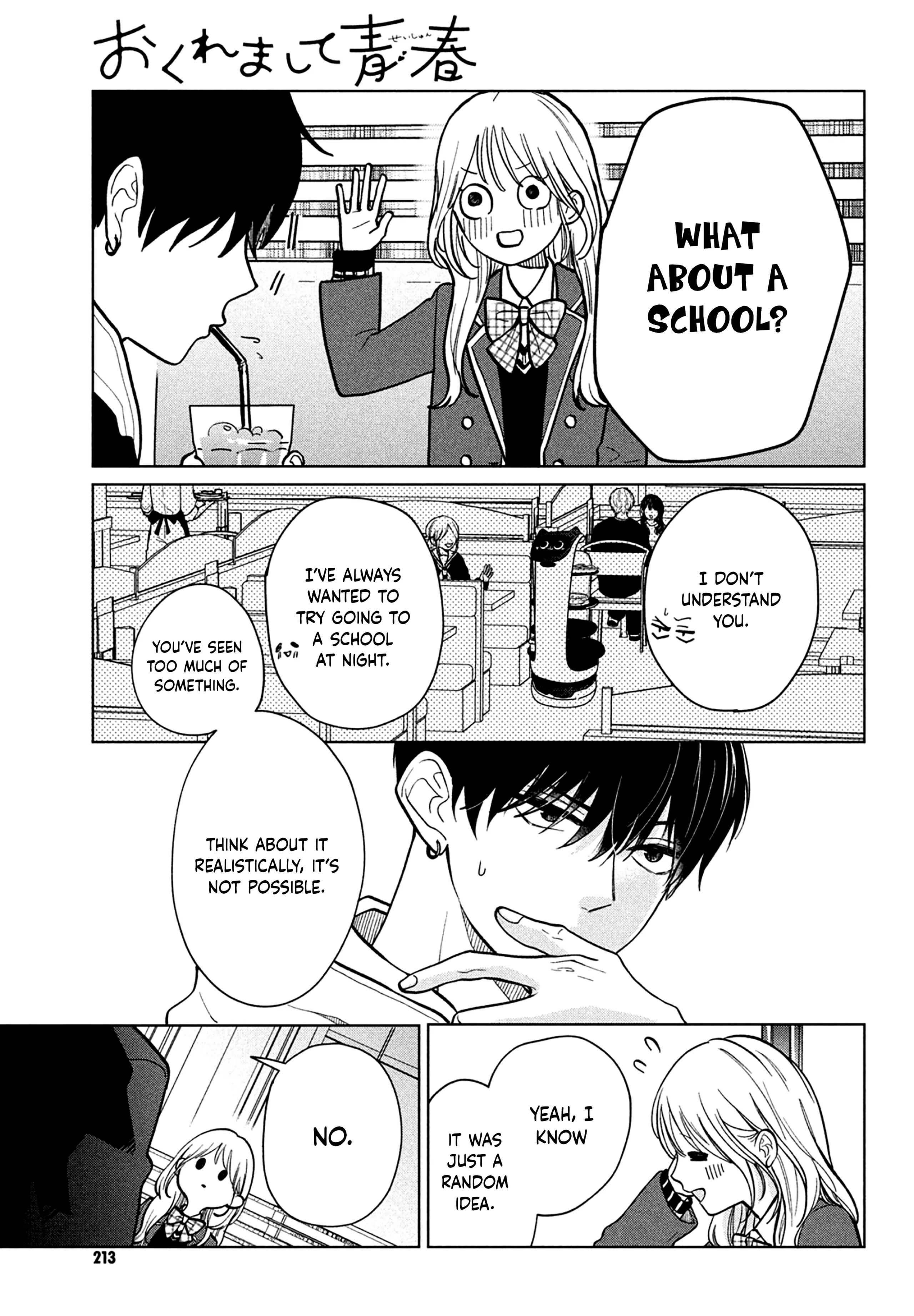 Okuremashite Seishun Chapter 2 - page 7
