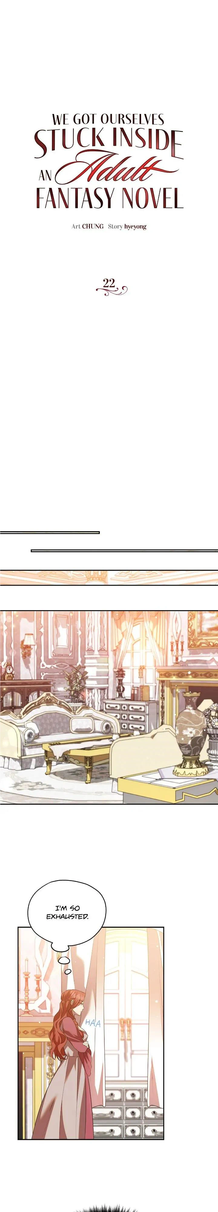 We Got Ourselves Stuck Inside an Adult Fantasy Novel Chapter 22 - page 12