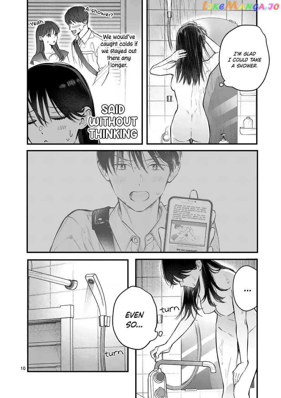 Is It Wrong to Get Done by a Girl? chapter 4 - page 10