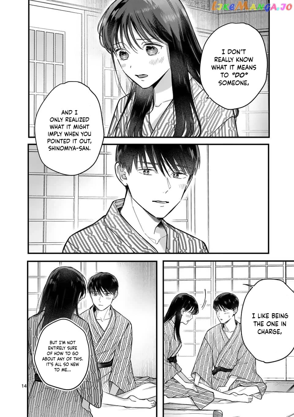 Is It Wrong to Get Done by a Girl? chapter 4 - page 14