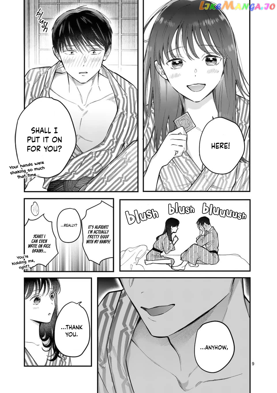 Is It Wrong to Get Done by a Girl? chapter 5 - page 9