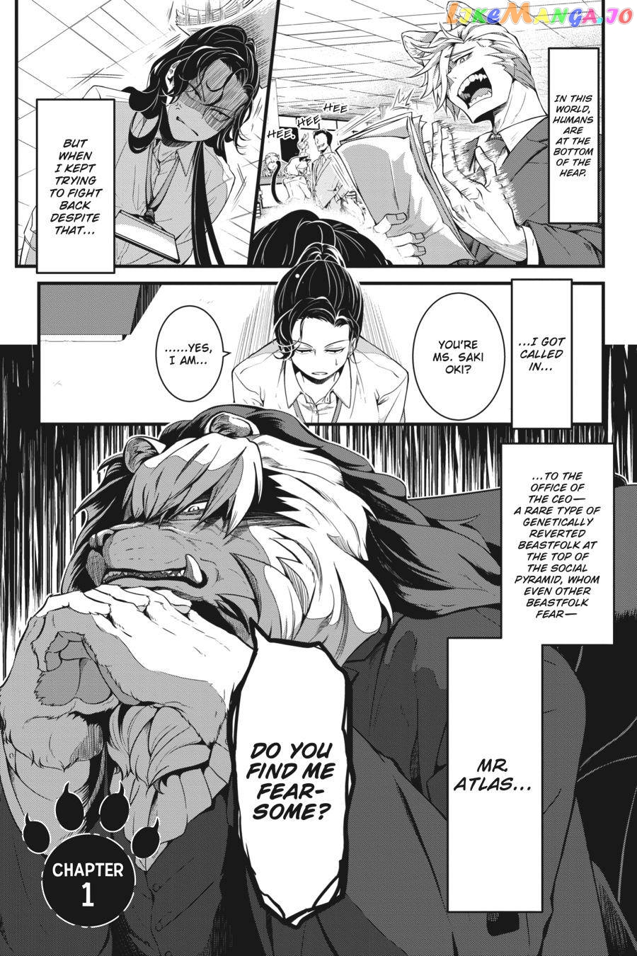 Me and My Beast Boss chapter 1 - page 4