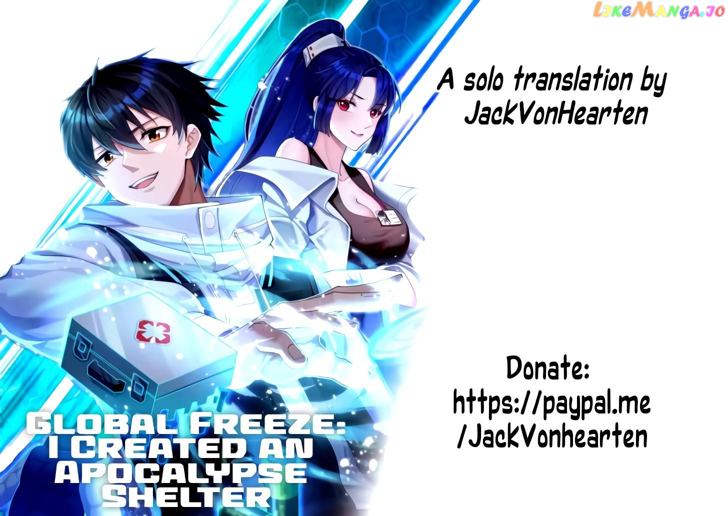 Global Freeze: I Created An Apocalypse Shelter Chapter 24 - page 1