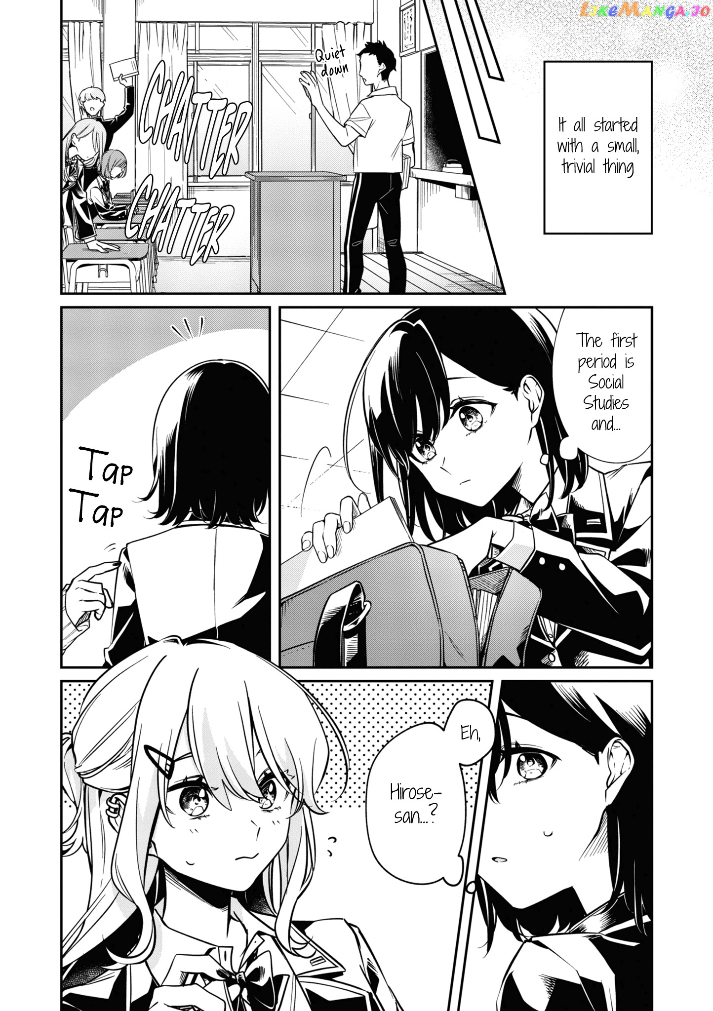 Tonari No Seki Ga Suki Na Hito Datta Gakusei Yuri Anthology Chapter 2 - page 6