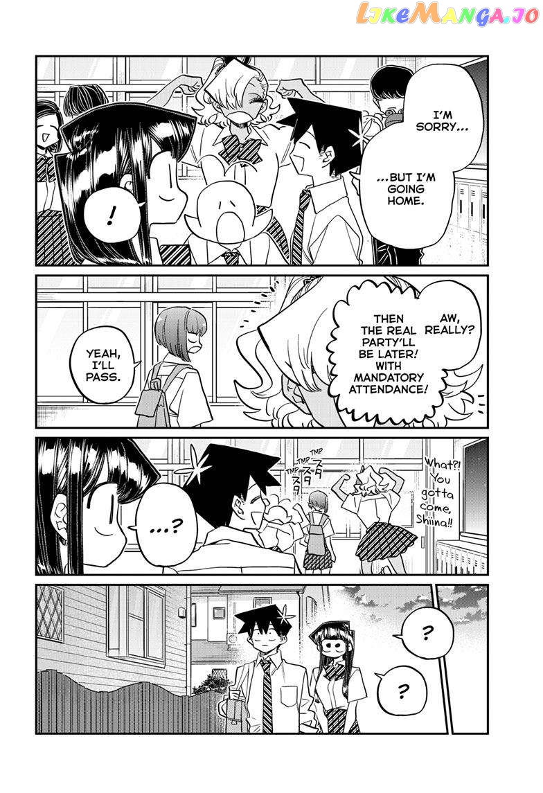 Komi-san wa Komyushou Desu Chapter 432 - page 13