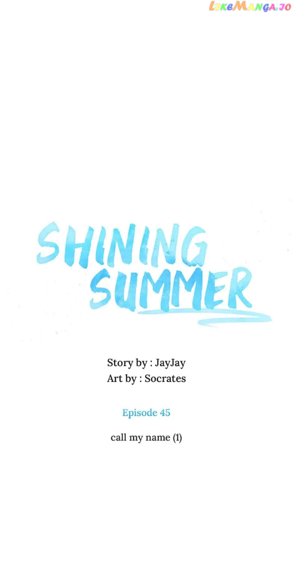 Shining Summer Chapter 45 - page 26