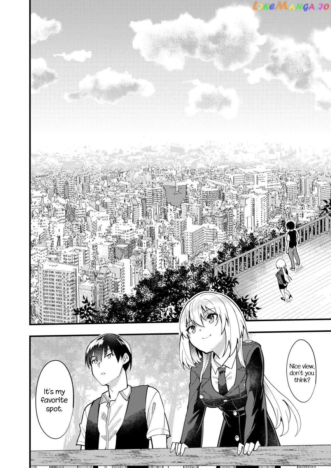 Sagishi to Keisatsukan no Rennai Kyori Chapter 4 - page 16