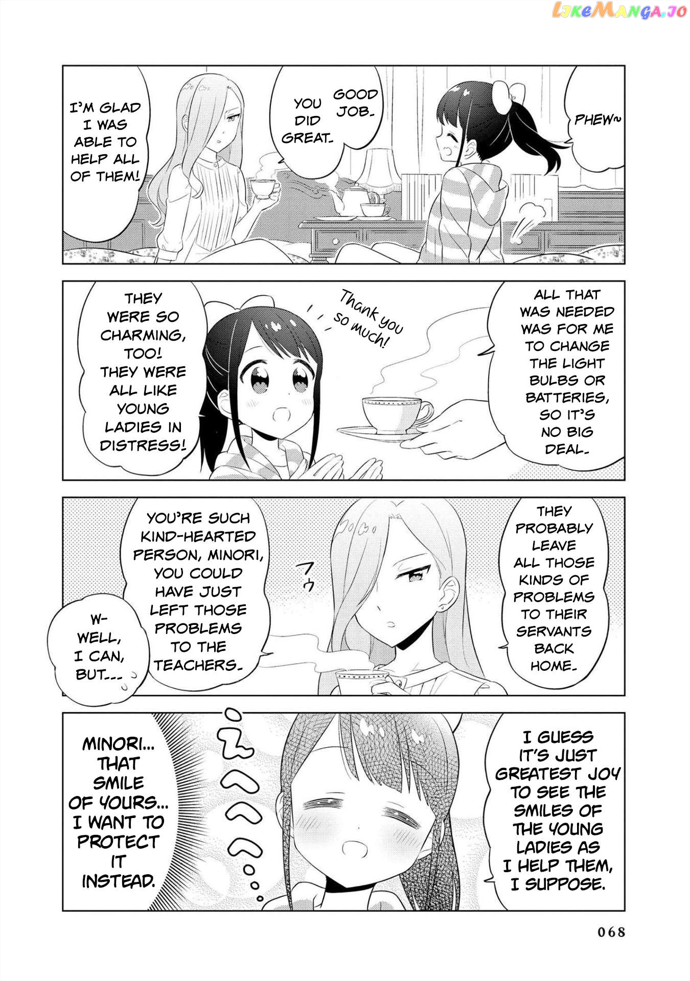 Minori & 100 Ladies Chapter 17 - page 8