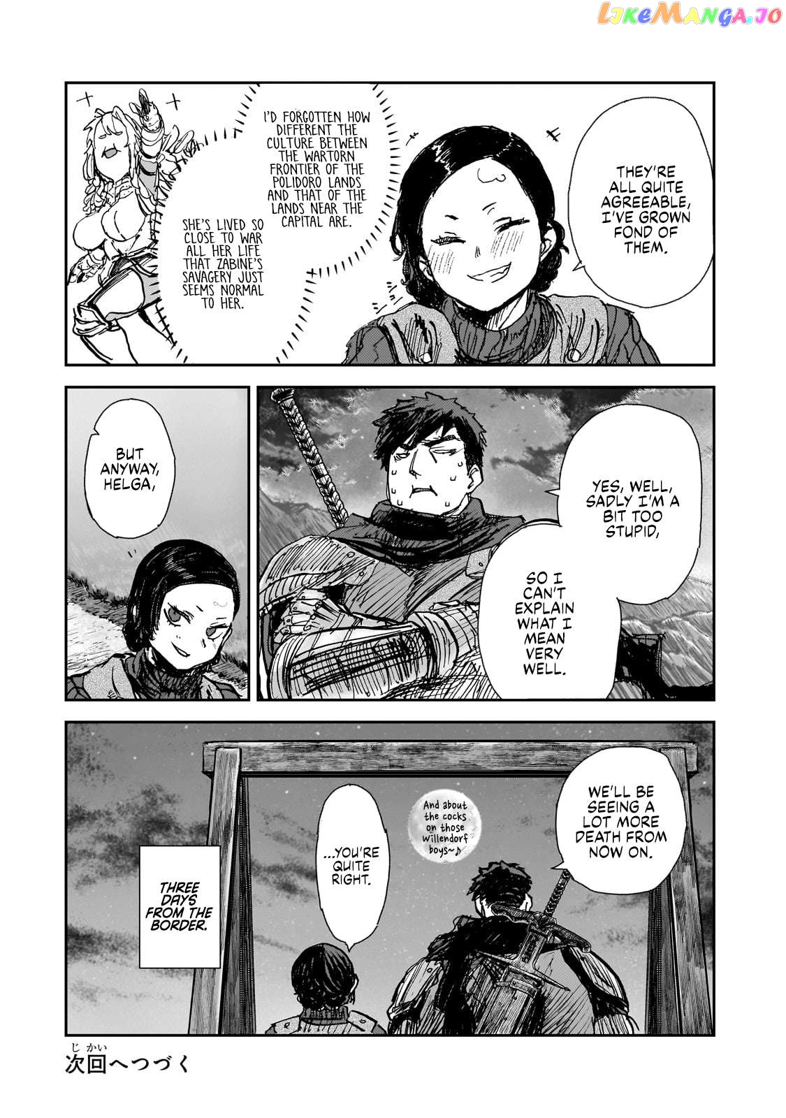 Virgin Knight who is the Frontier Lord in the Gender Switched World Chapter 6 - page 42